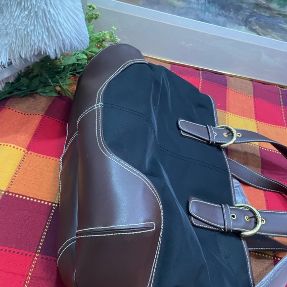 Nylon Leather shoulder straps Bag - Picture 11 of 12